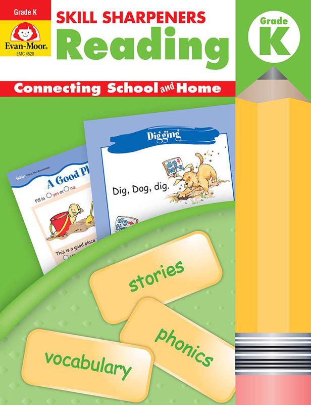 >Evan-Moor Grade K Skill Sharpeners Reading