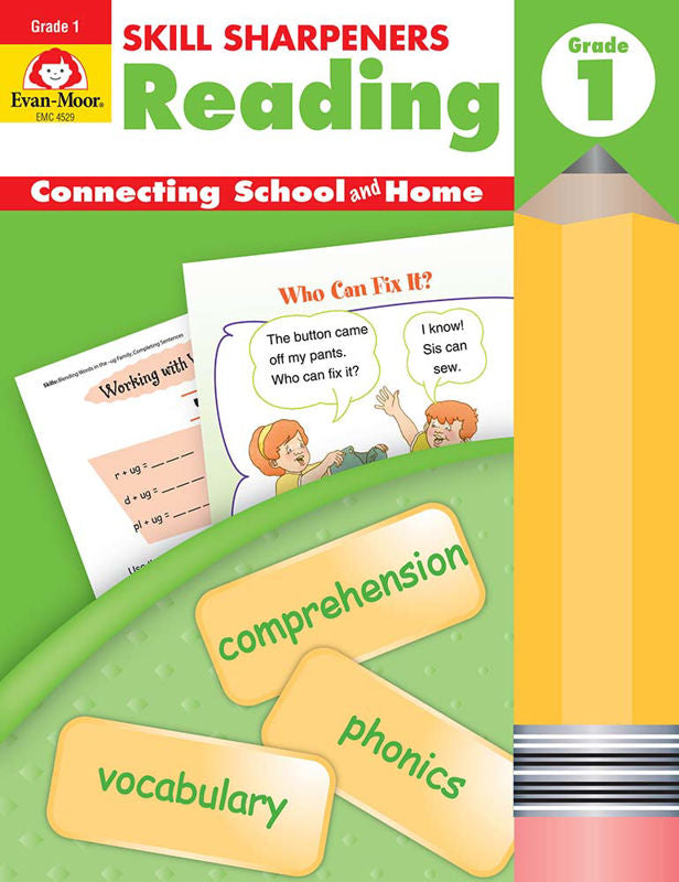 >Evan-Moor Grade 1 Skill Sharpeners Reading