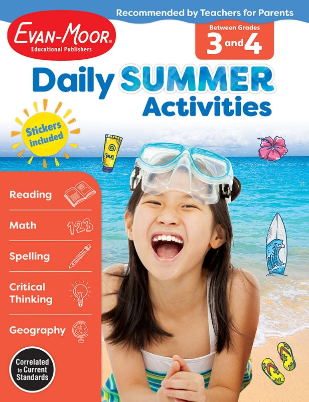 >Evan-Moor Grade 3-4 Daily Summer Activities
