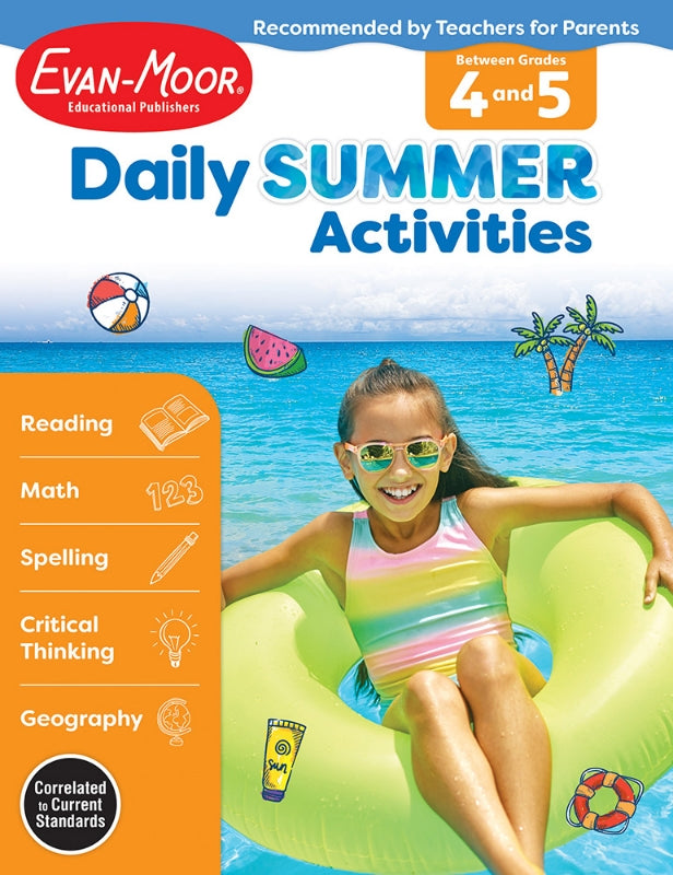 >Evan-Moor Grade 4-5 Daily Summer Activities