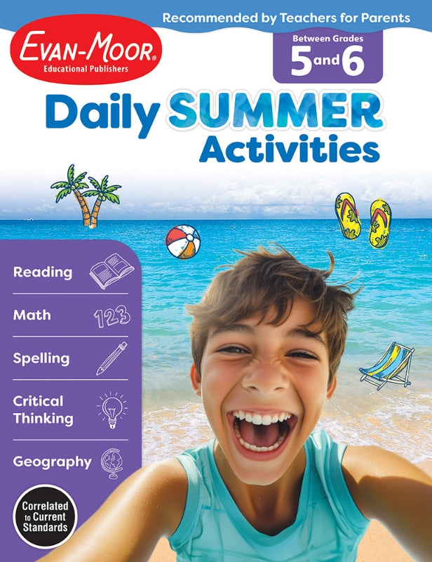 >Evan-Moor Grade 5-6 Daily Summer Activities