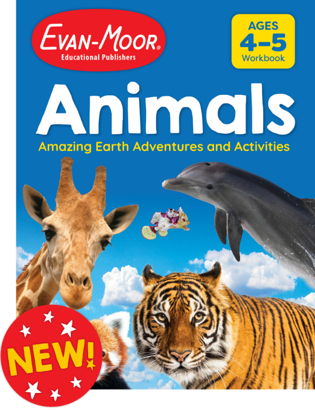 >Evan-Moor Animals: Amazing Earth Adventures and Activities Grades 4-5