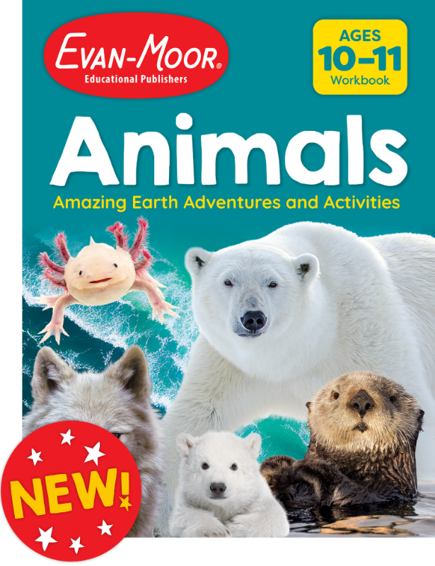 >Evan-Moor Animals: Amazing Earth Adventures and Activities Grades 10-11