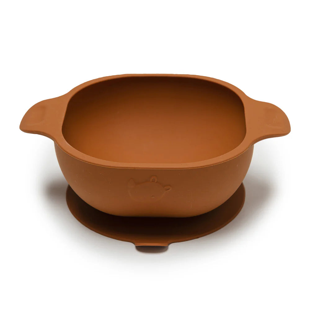 Loulou Lollipop Silicone Suction Snack Bowl - Ginger Honey