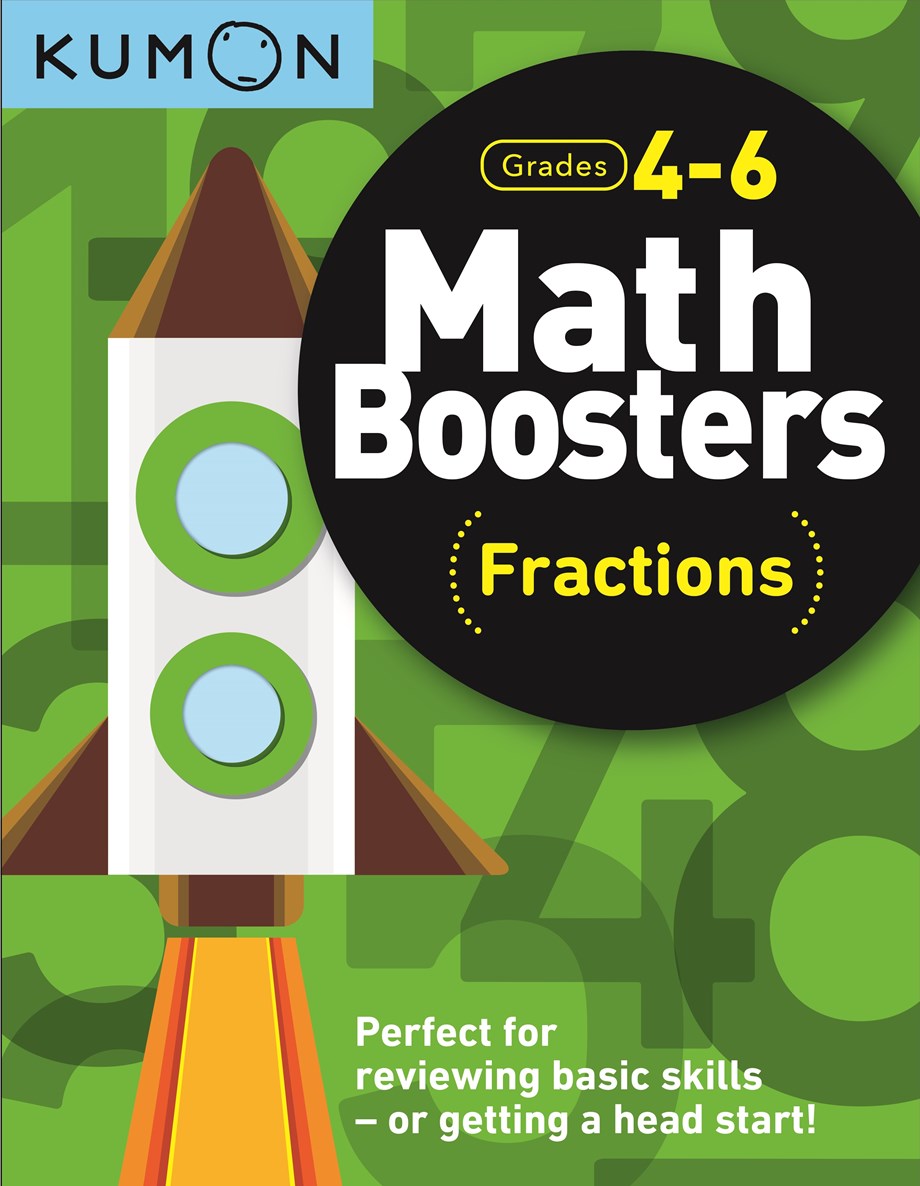 >KUMON Grade 4-6 Math Boosters: Fractions Age 8-12