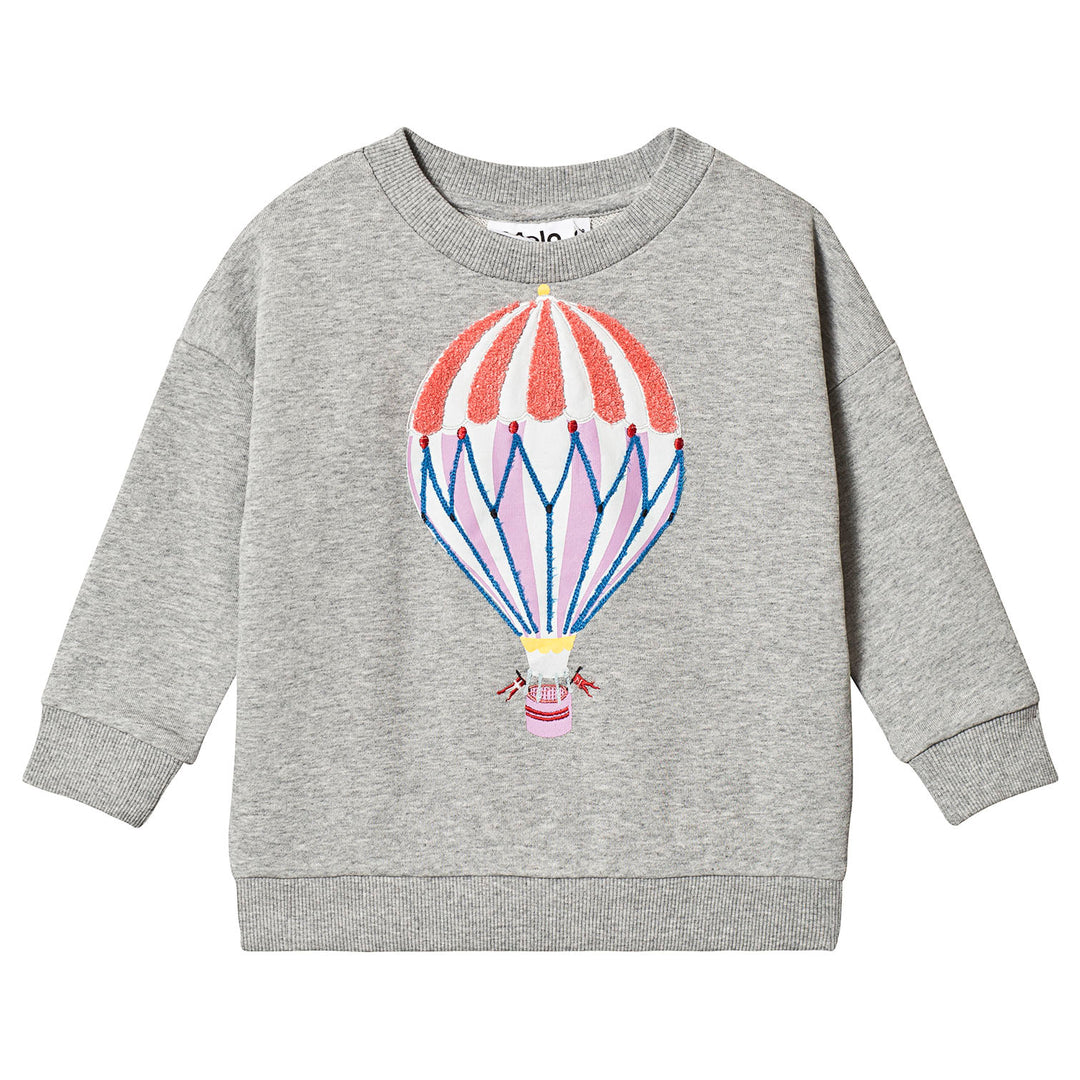 Molo Kids Maxi Sweatshirt - Grey Melange