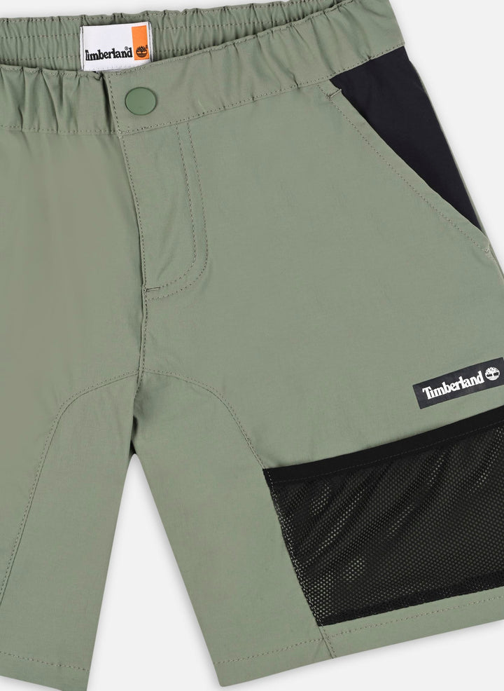 Timberland Kids Bermuda Green Shorts