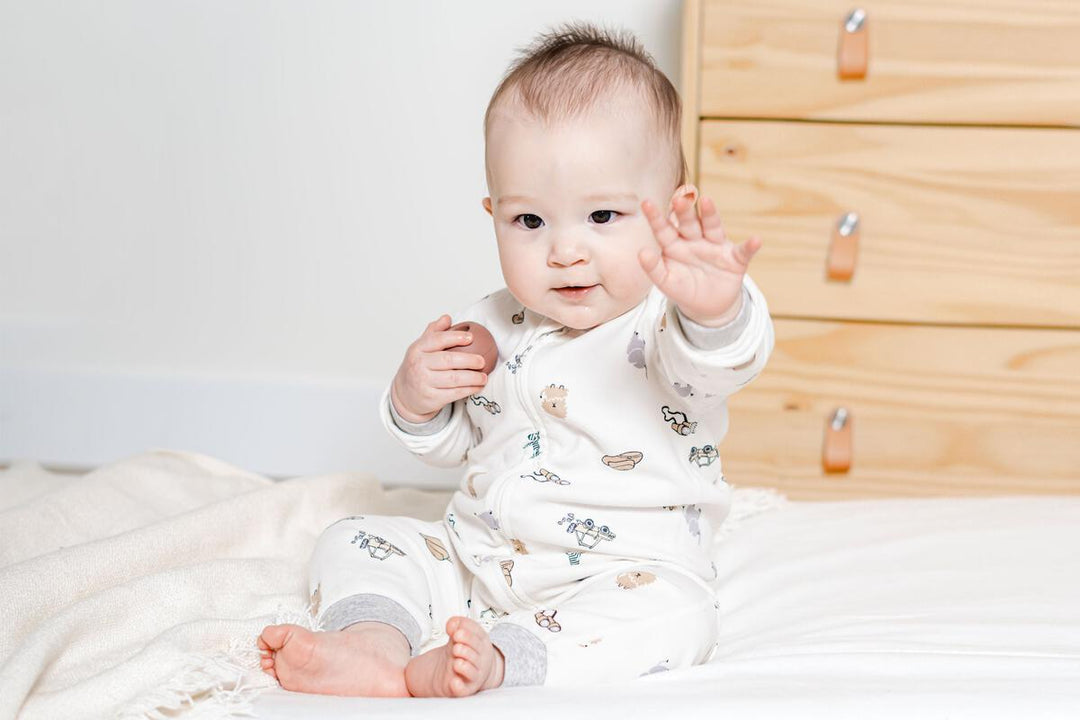 Nest Designs Kids/Baby Organic Cotton Long Sleeve Footless Sleeper - Safawhee!