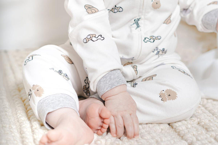 Nest Designs Kids/Baby Organic Cotton Long Sleeve Footless Sleeper - Safawhee!
