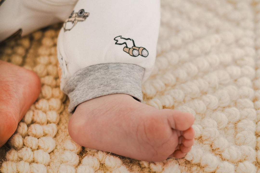 Nest Designs Kids/Baby Organic Cotton Long Sleeve Footless Sleeper - Safawhee!