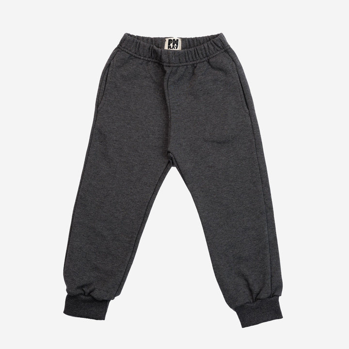 >Petite Hailey Kids Winston Dog Sweatshirts Set - Charcoal