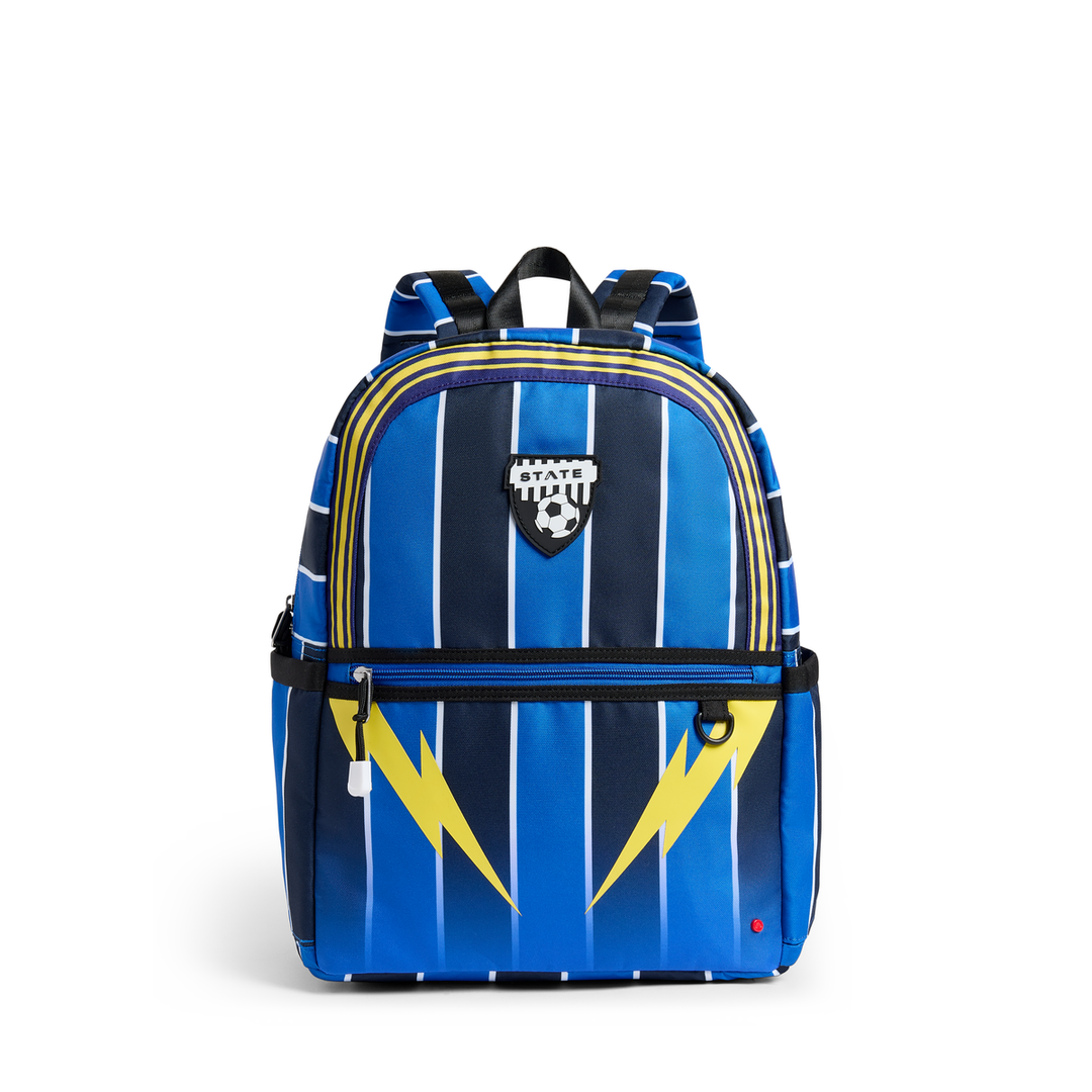 >State Bags Kane Kids Double Pocket Backpack - Soccer Jersey