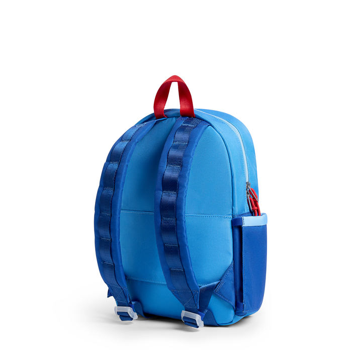 >State Bags Kane Kids Mini Backpack in Blue/Light Blue Colorblock