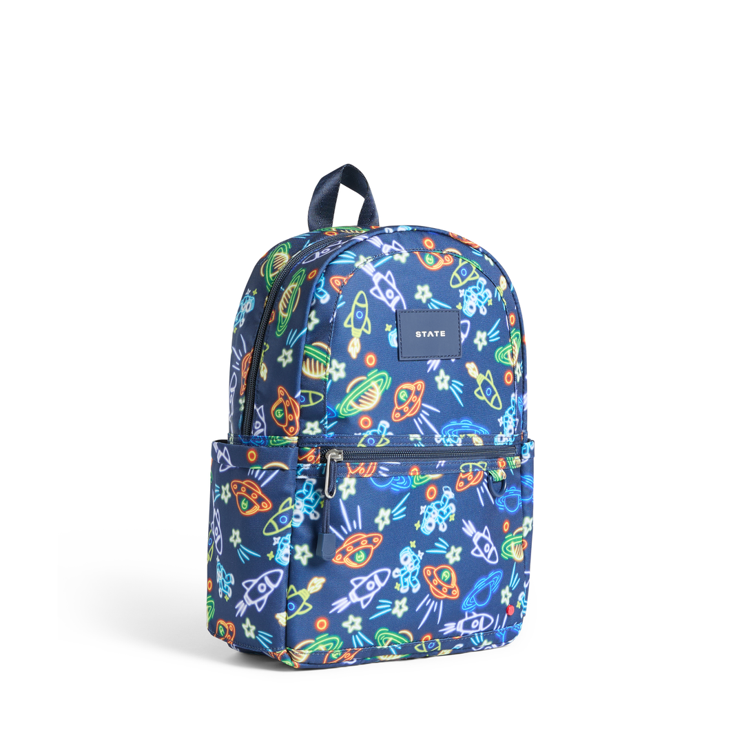 >State Bags Kane Kids Mini Backpack in Neon Space
