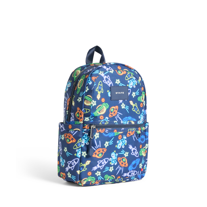>State Bags Kane Kids Mini Backpack in Neon Space