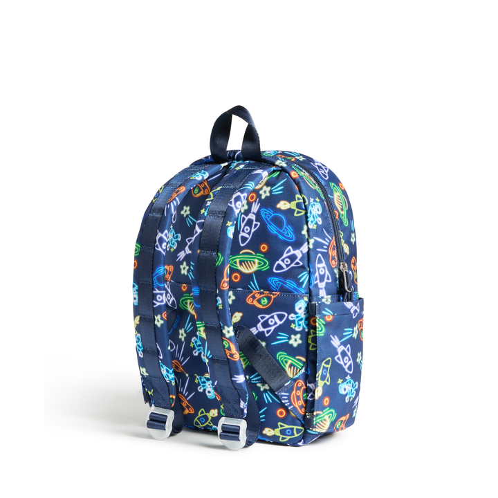 >State Bags Kane Kids Mini Backpack in Neon Space