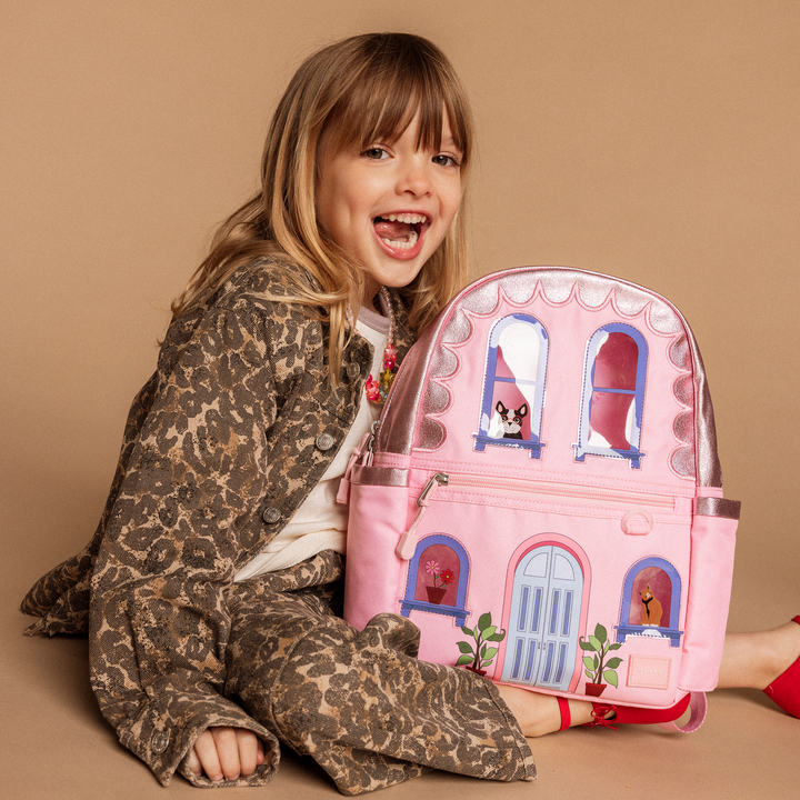 >State Bags Kane Kids Mini Backpack in House
