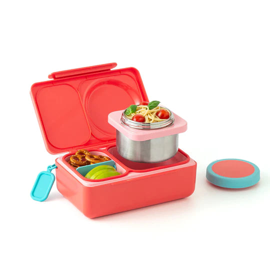 OmieBox UP Lunch Box (Cherry Pink)