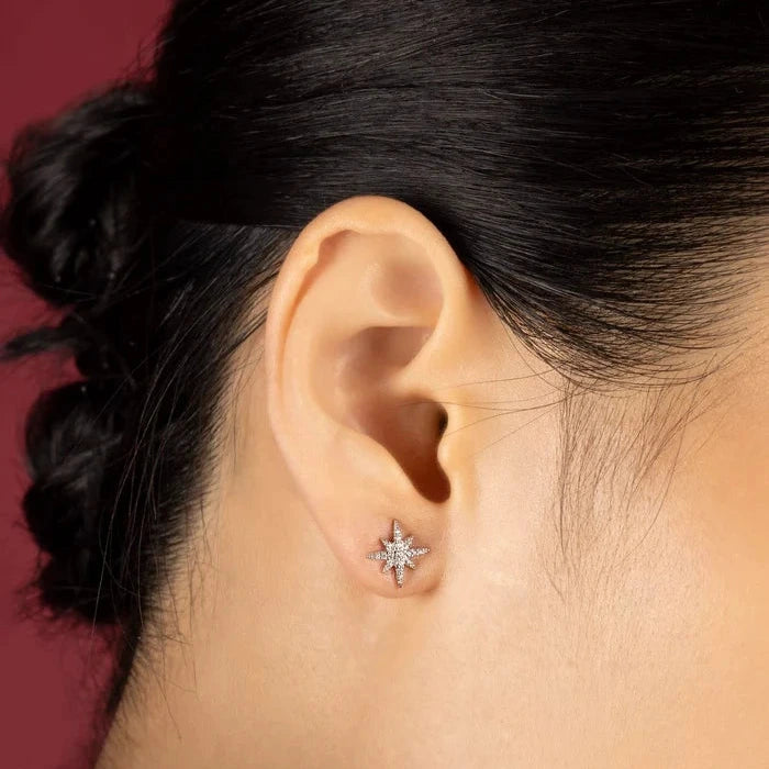 APM MÉTÉORITES Earring - Silver Star