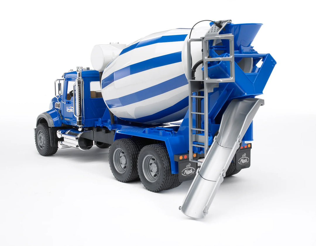 >Bruder 02814 MACK Granite Cement Mixer