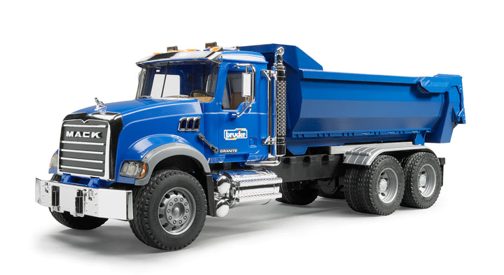 >Bruder 02823 MACK Granite Halfpipe Dump Truck