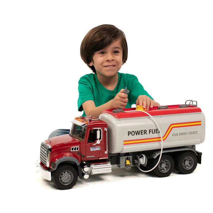 >Bruder 02827 MACK Granite Tanker Truck