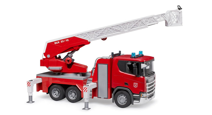 >Bruder 03591 SCANIA Super 560R Fire Engine w/Water Pump