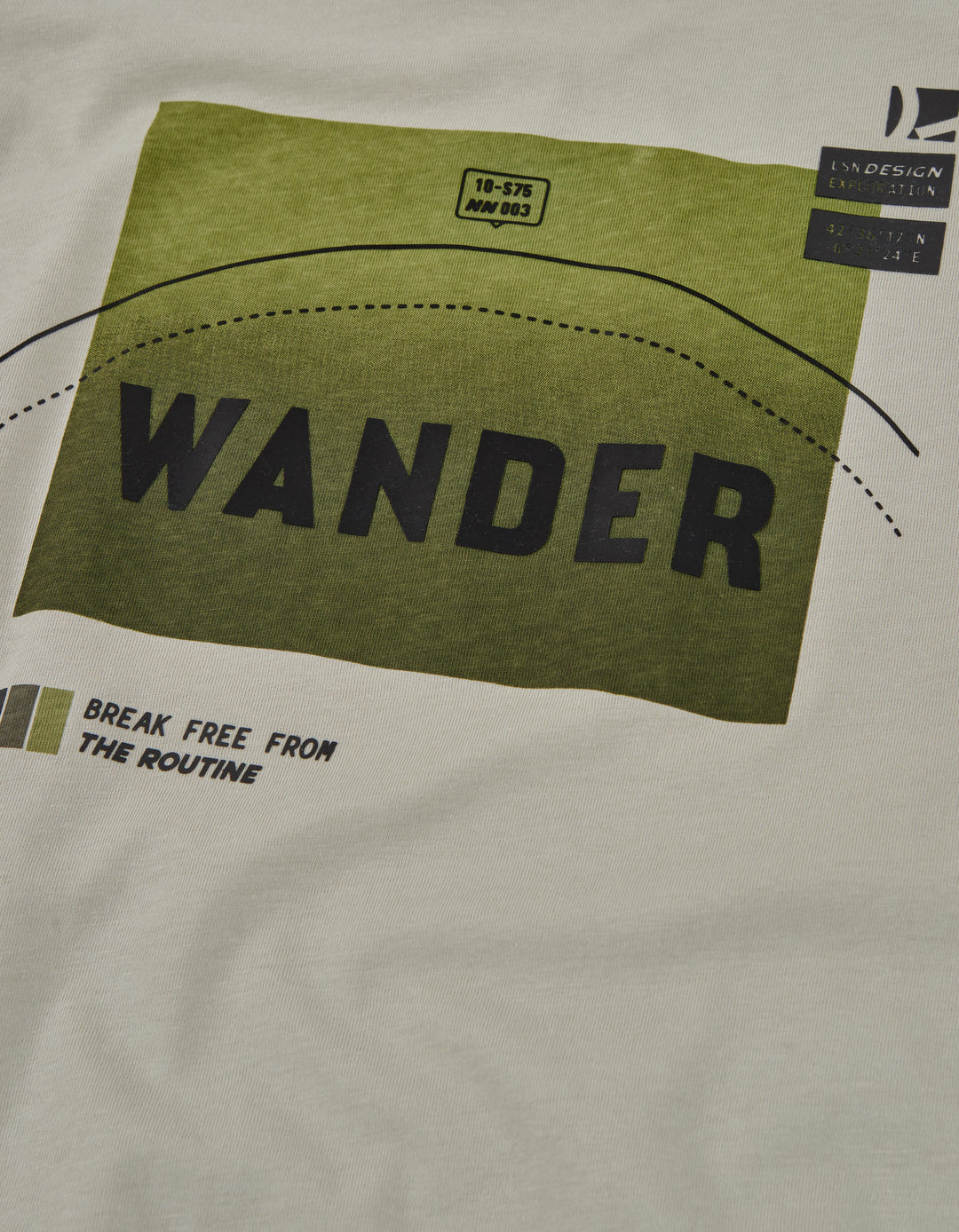 Losan Kids "WANDER" Long Sleeves Tee - Light Beige - 12Y