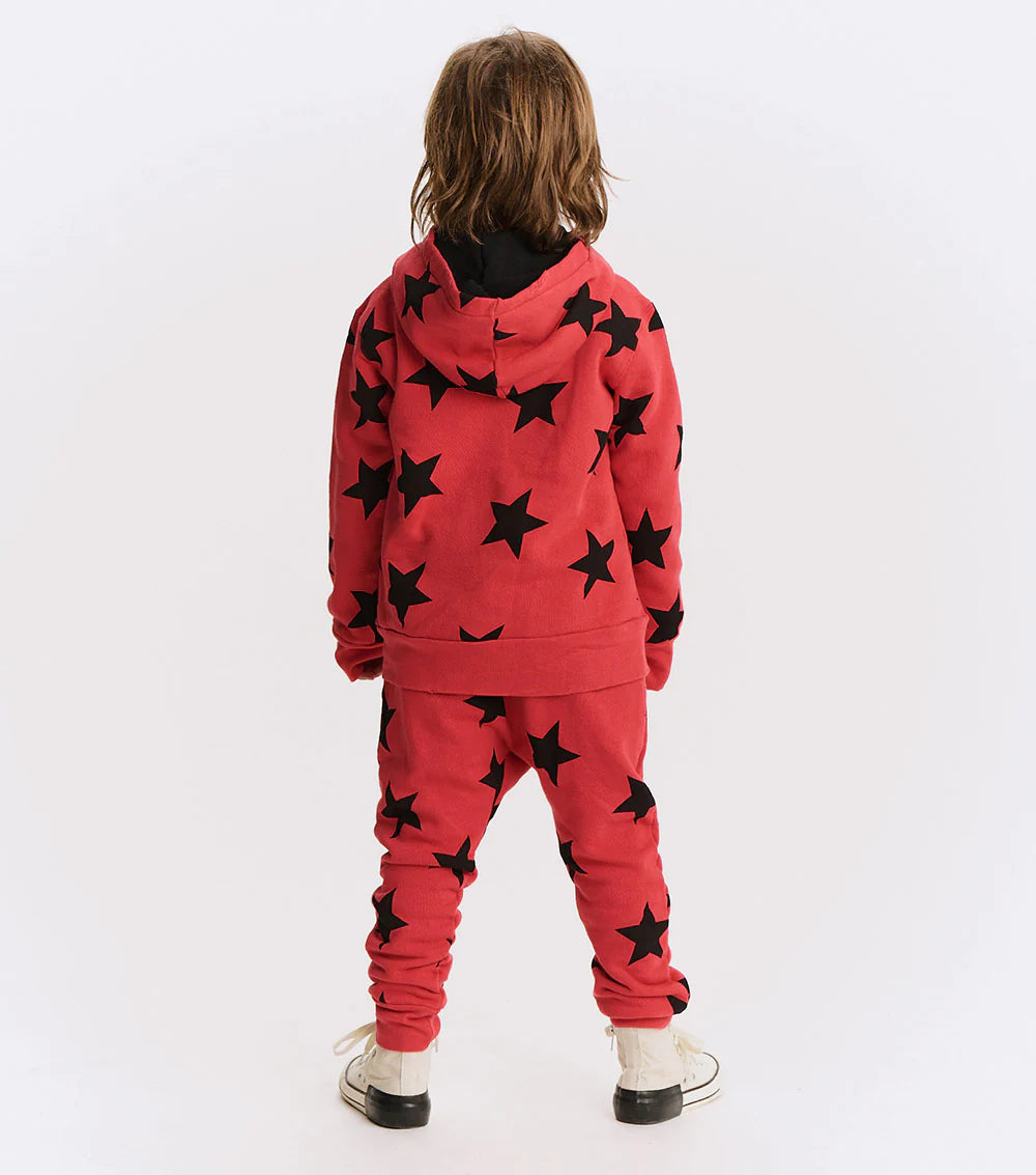Nununu Kids STAR BAGGY Pants - Smokey Red
