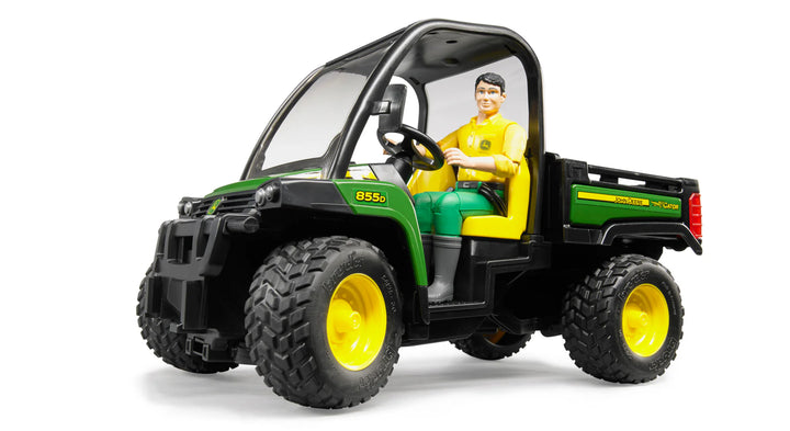 >Bruder 09812 John Deere Gator XUV 855D w/ Driver