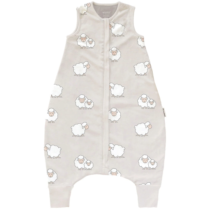 >Woolino Merino Wool 4 Season Baby Sleep Bag with FEET opening - Sheep