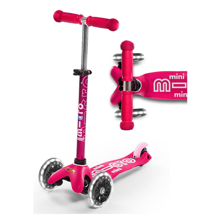 Micro Kids Mini Deluxe Led Scooter - Pink [Ages 2-5]