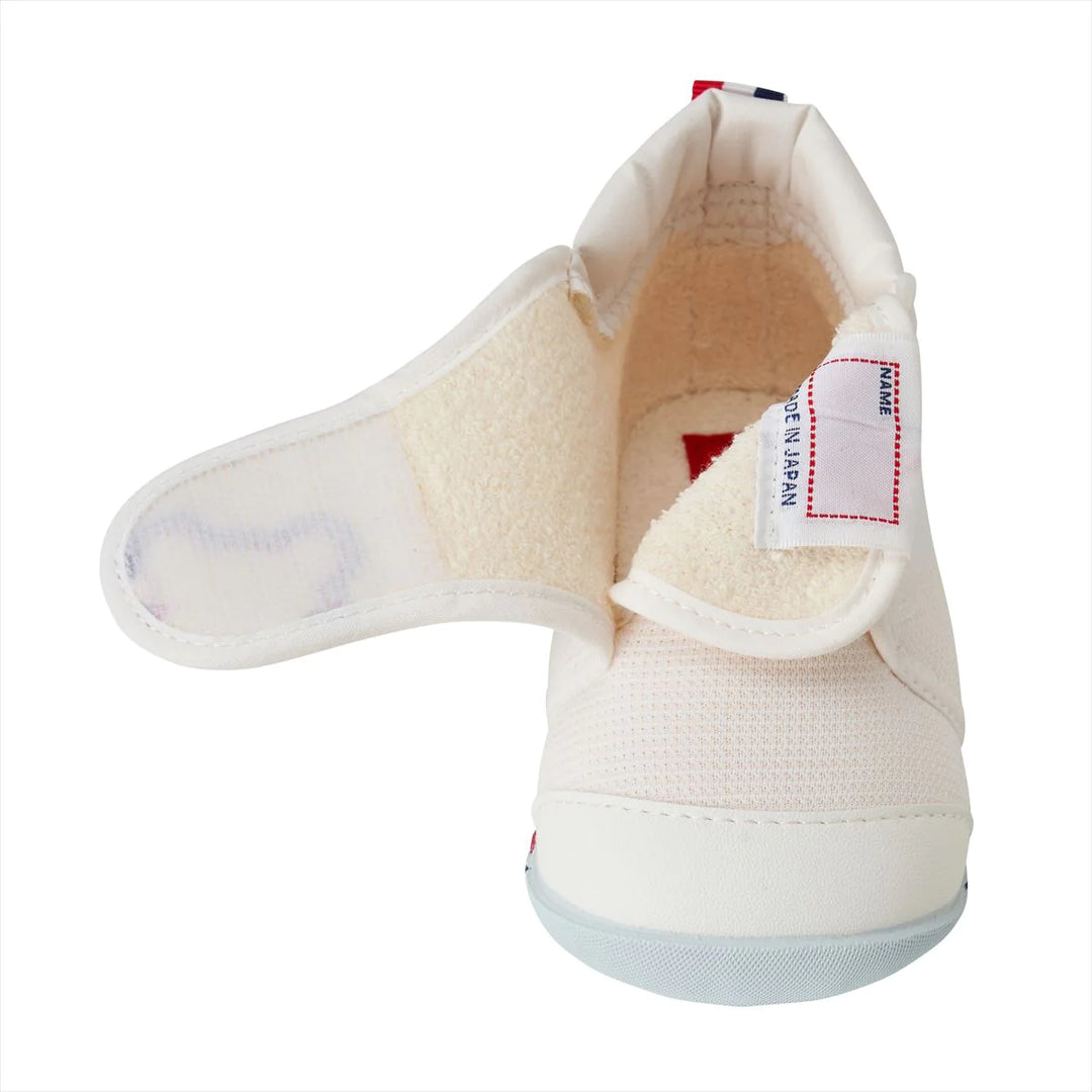 Miki House My First Walker Shoes - Classic White