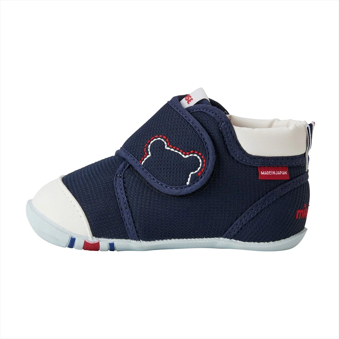 Miki House My First Walker Shoes - Classic Navy