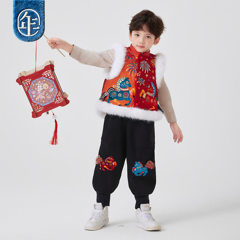 >Nian 年衣 利马出发长裤 - 河豚黑