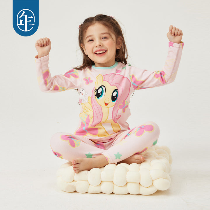 >Nian 年衣 小马宝莉家居服套装 - 石蕊粉