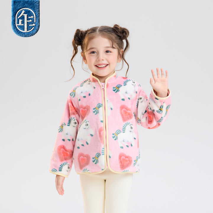 >Nian 年衣 么啊马加绒唐装 - 石蕊粉