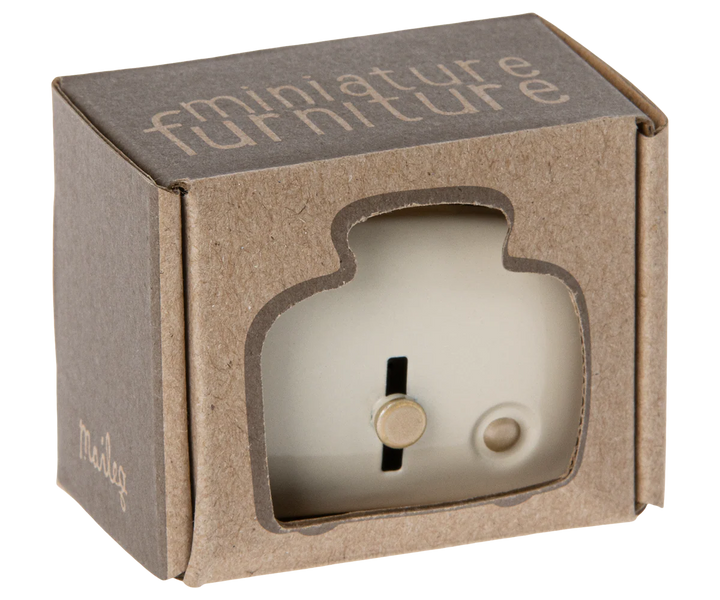 Maileg Miniature Toaster with bread - Off white