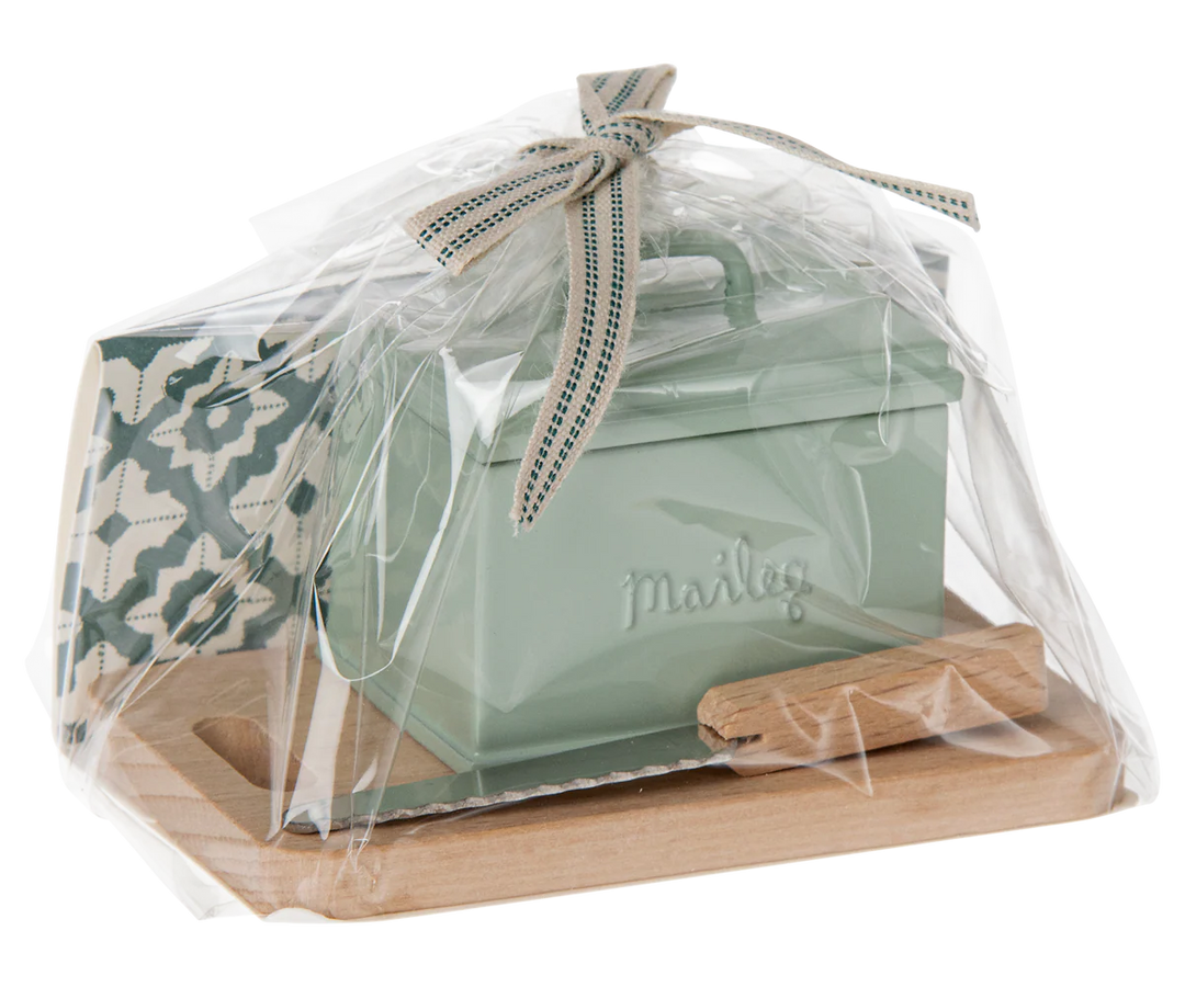 Maileg Bread Box w/ Utensils, Miniature