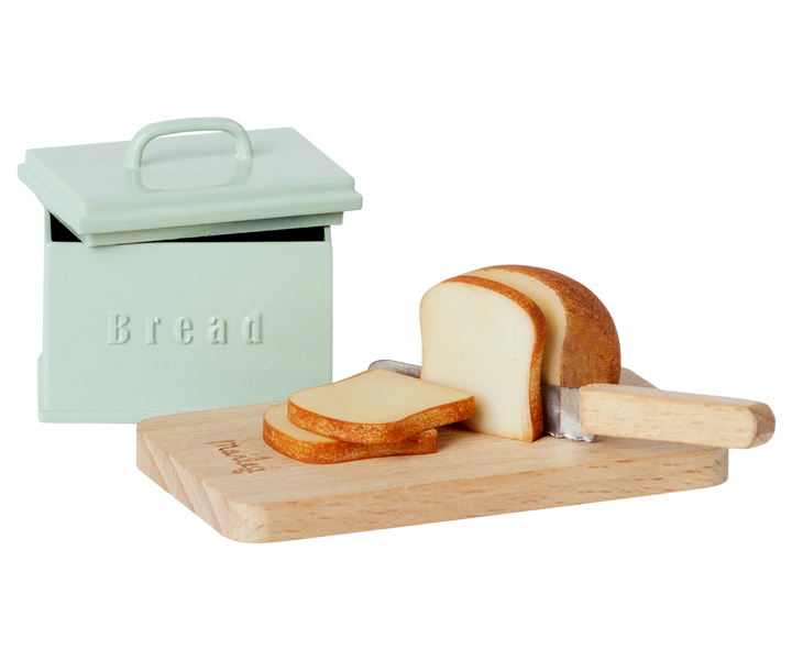 Maileg Bread Box w/ Utensils, Miniature