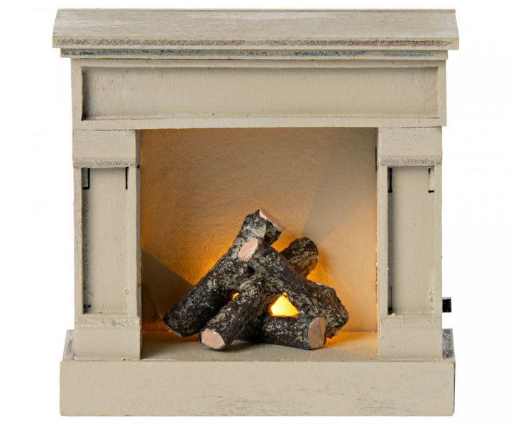 >Maileg Fireplace, Mouse - Off white [Expected Receipt Date: Aug 26]