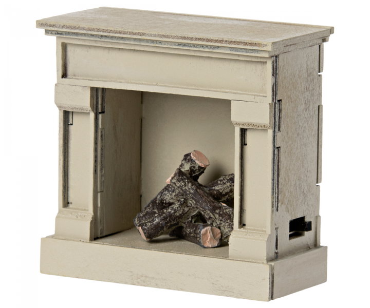 >Maileg Fireplace, Mouse - Off white [Expected Receipt Date: Aug 26]