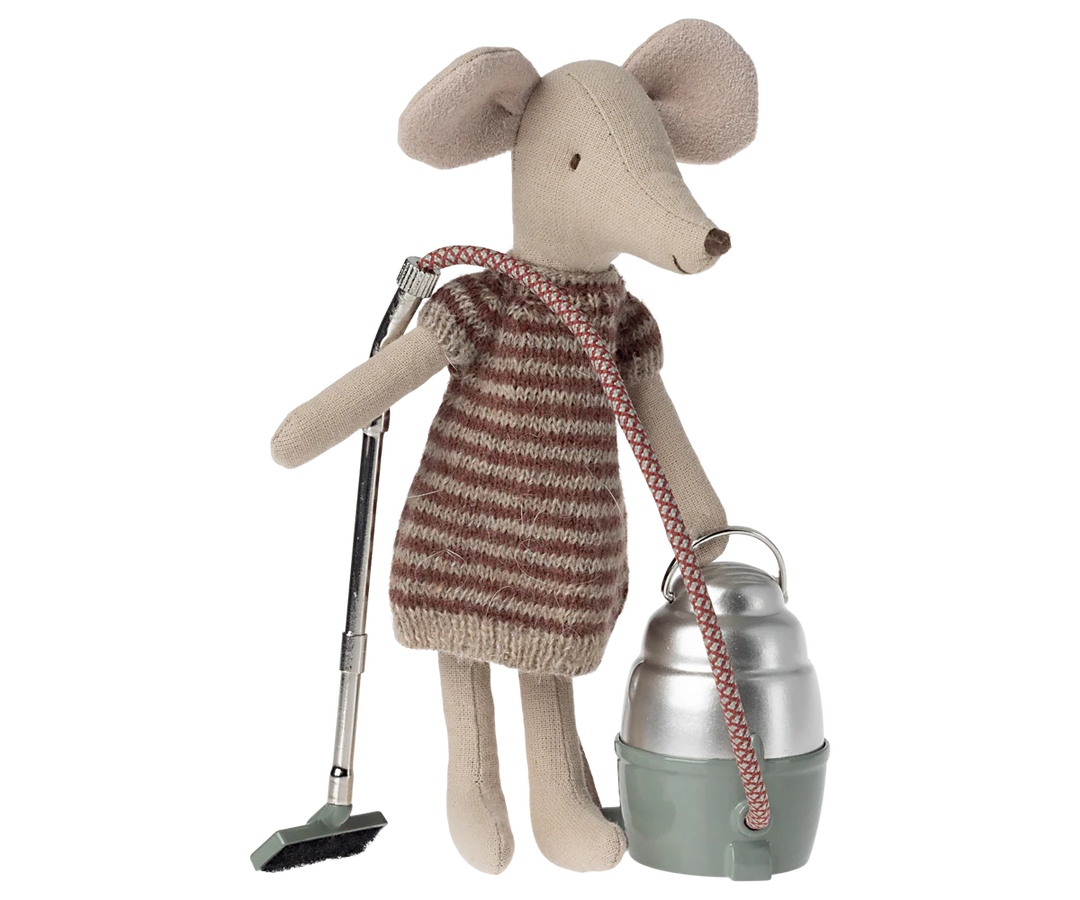 >Maileg Vacuum cleaner, Mouse - Dark mint [Expected Receipt Date: Aug 26]