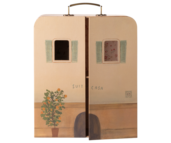 Maileg Suitcasa, Little Sister and Brother Mouse