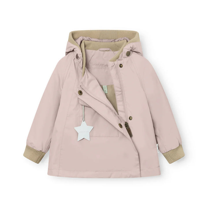 MINI A TURE Baby MATWAIO+MATWALENTAYO All Season Jacket+Pants Set - Adobe Rose