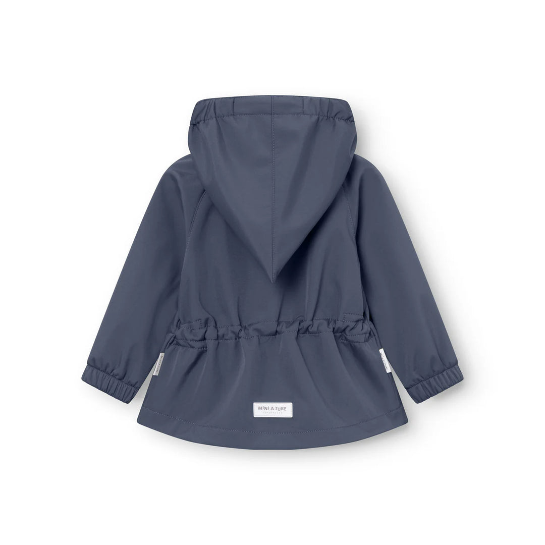 MINI A TURE Baby MATWAI Softshell Transitional Jacket - Ombre Blue