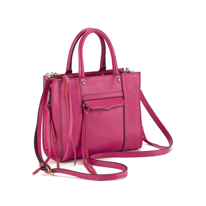 Rebecca Minkoff Fucshia MAB Tote Mini Cross-Body Bag