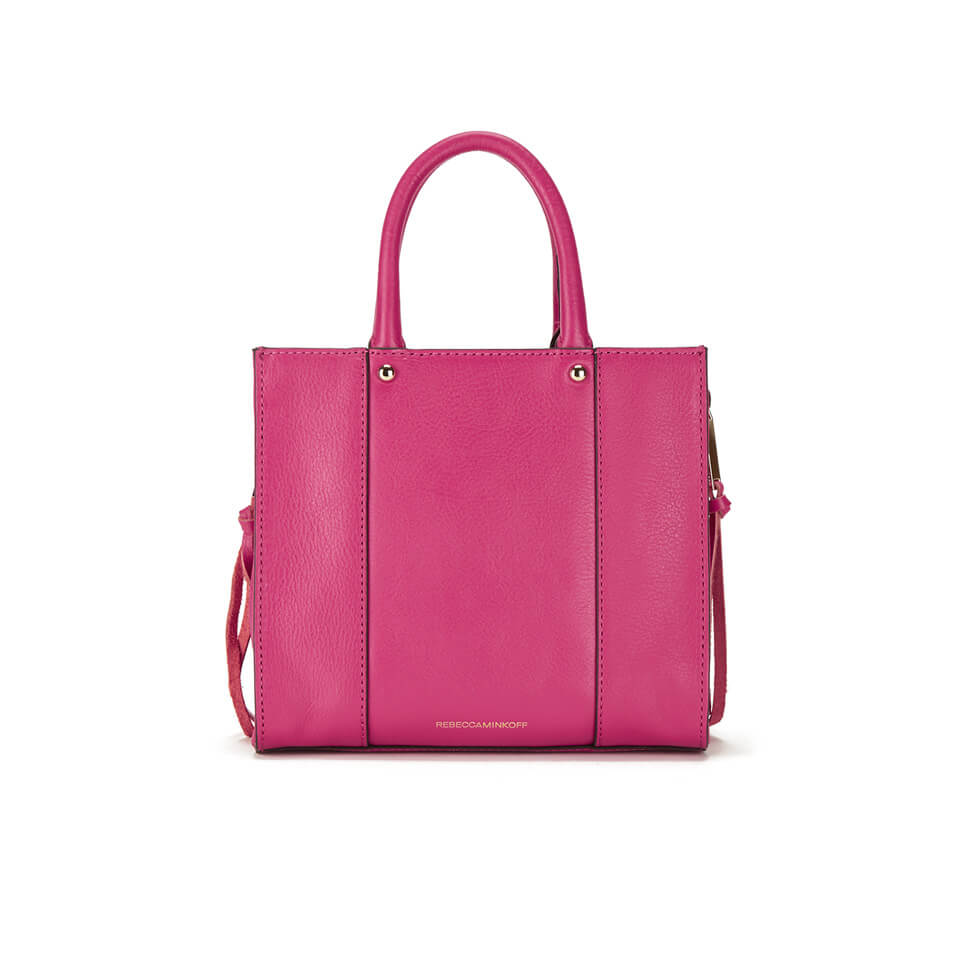 Rebecca Minkoff Fucshia MAB Tote Mini Cross-Body Bag