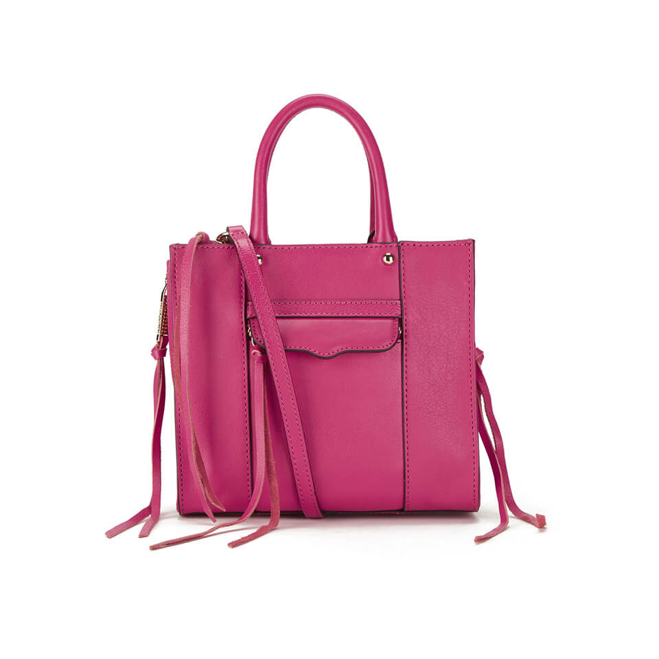 Rebecca Minkoff Fucshia MAB Tote Mini Cross-Body Bag