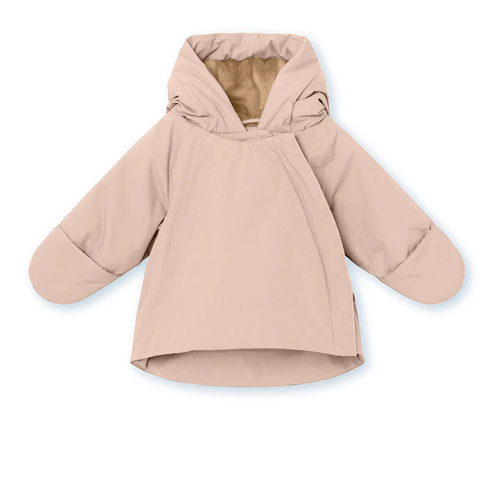 MINI A TURE Baby MATYAKA Fleece Lined Winter Jacket - Cloudy Rose